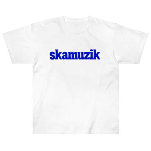 skamuzikアオ ヘビーウェイトTシャツ