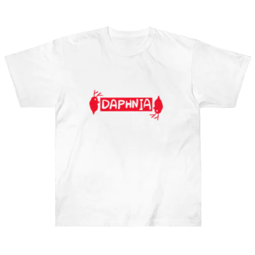 Daphnia(ミジンコ)ロゴTシャツ ヘビーウェイトTシャツ