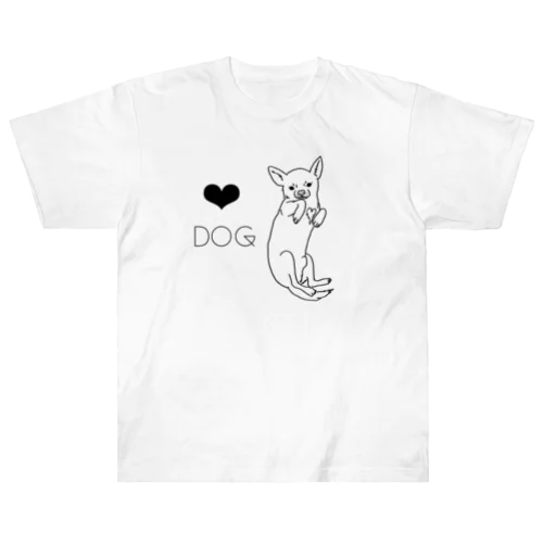 ❤︎Dog ヘビーウェイトTシャツ