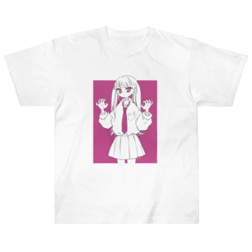 GAOちゃん（ピンク） ヘビーウェイトTシャツ