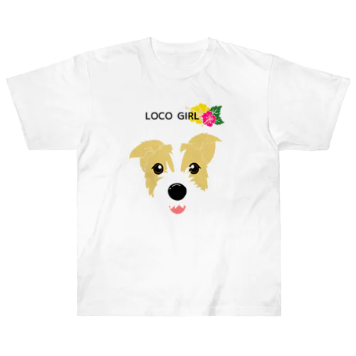 loco girl ヘビーウェイトTシャツ