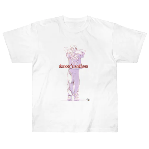 dancer's anthem  ヘビーウェイトTシャツ