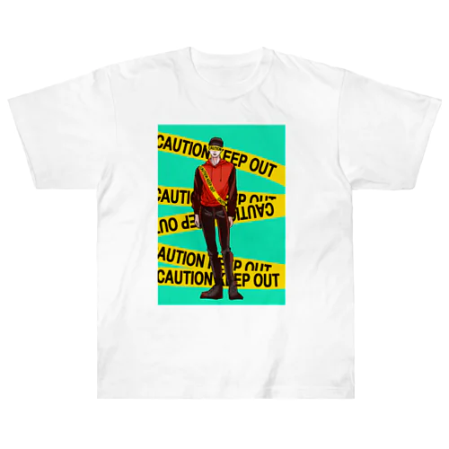 caution！ Heavyweight T-Shirt