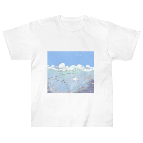 Happy sea! 　Tシャツ Heavyweight T-Shirt