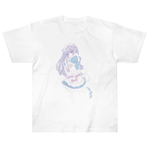 きゃわ〜なメイドちゃん Heavyweight T-Shirt