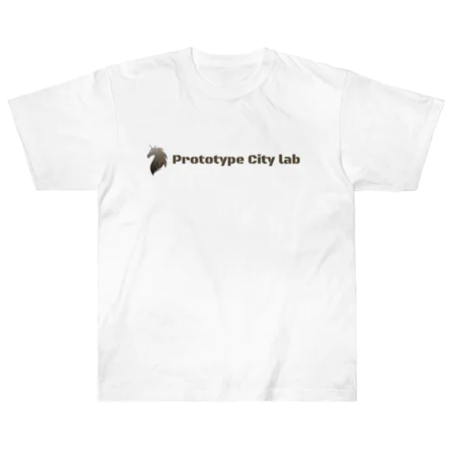 Prototype City lab (horizontal) ヘビーウェイトTシャツ