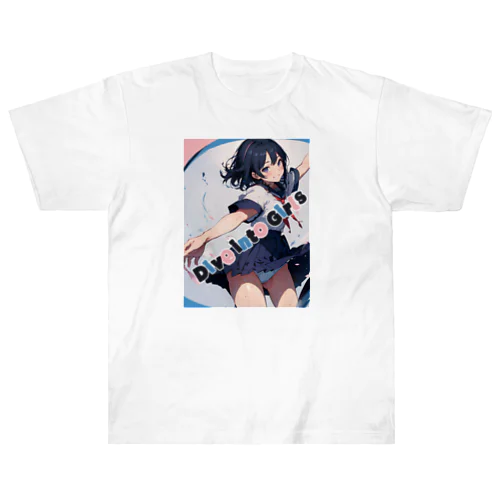 Dive into Girls #2 ヘビーウェイトTシャツ