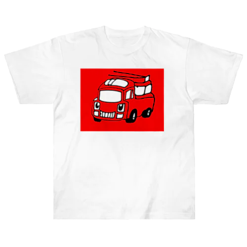 消防車 Heavyweight T-Shirt
