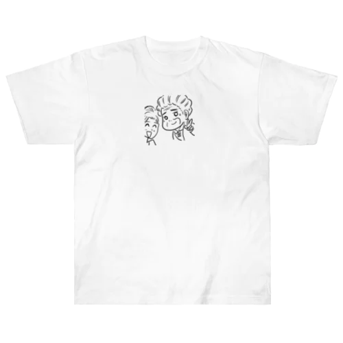 おばあちゃんとギャル孫 Heavyweight T-Shirt