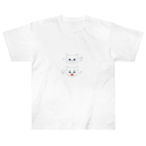 いぬとねこ Heavyweight T-Shirt