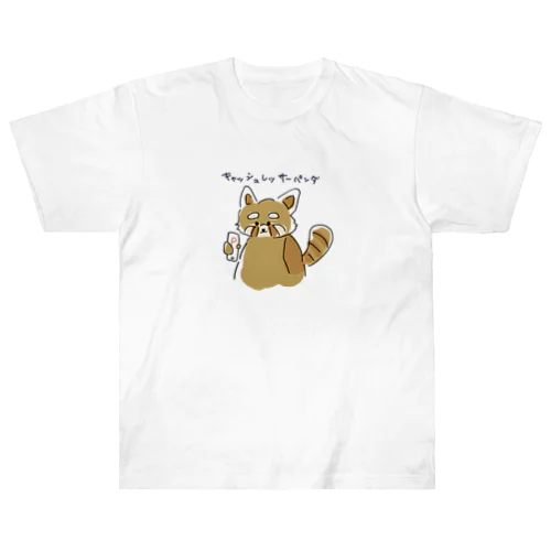 キャッシュレッサーパンダ ヘビーウェイトTシャツ