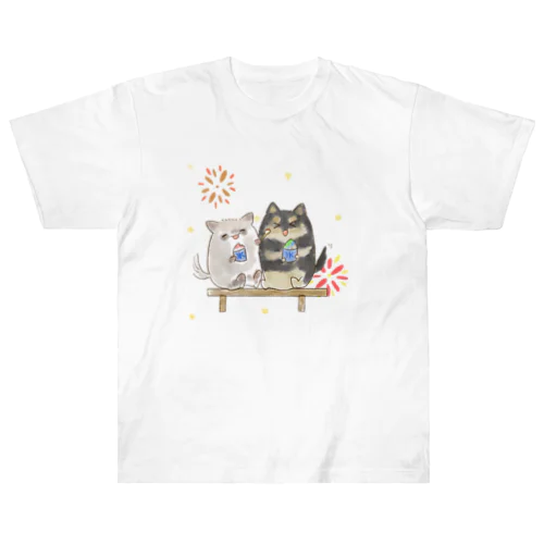 【斗希ちゃん&明日希ちゃん】 Heavyweight T-Shirt