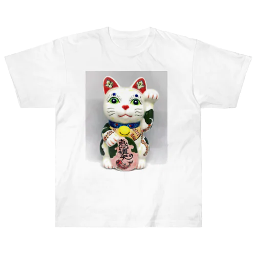 招き猫・恵比寿天 ヘビーウェイトTシャツ