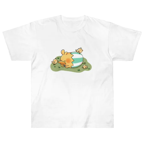 ひい太とひよこ ヘビーウェイトTシャツ