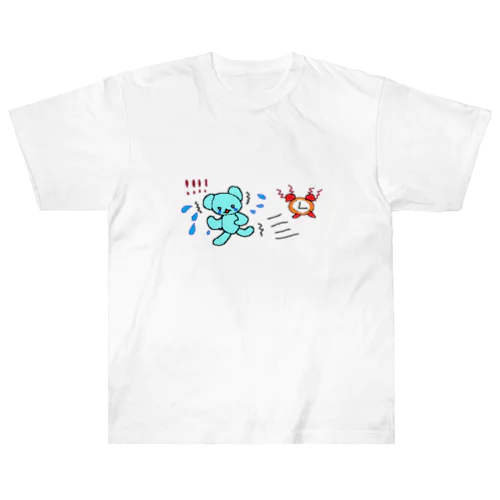 おくれる ヘビーウェイトTシャツ