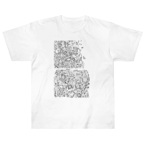 salivary glands. ヘビーウェイトTシャツ