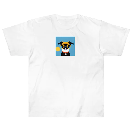 DJ.dog dogs1 ヘビーウェイトTシャツ