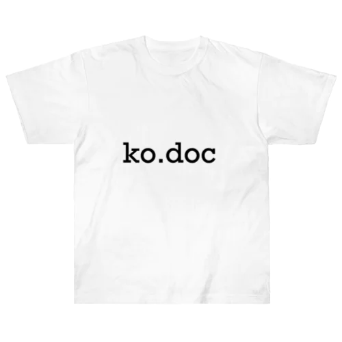 ko.doc ヘビーウェイトTシャツ