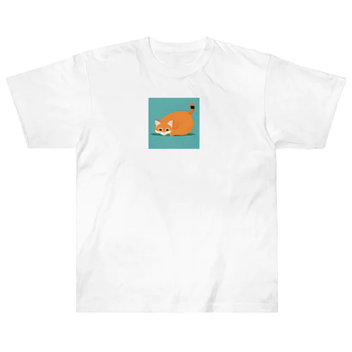 かわにゃん Heavyweight T-Shirt