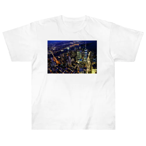 ニューヨーク市街地 Heavyweight T-Shirt