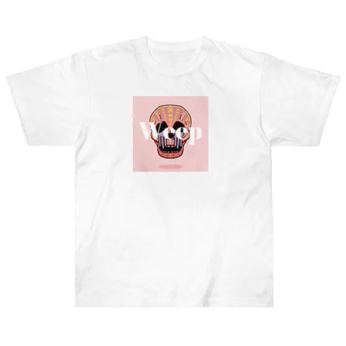 Weep|ドクロ ヘビーウェイトTシャツ