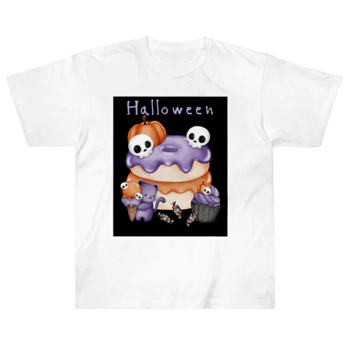 ハロウィンスイーツ Heavyweight T-Shirt