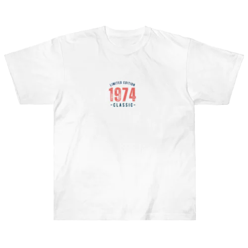 1974年イラスト ヘビーウェイトTシャツ