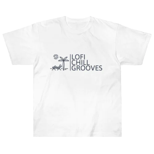 Lofi Chill Grooves ヘビーウェイトTシャツ