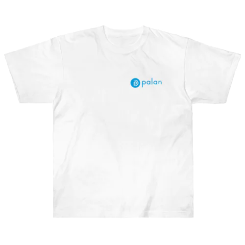 palan カラーロゴ ヘビーウェイトTシャツ