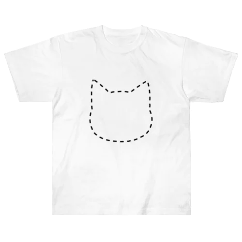 とうめいねこちゃん ヘビーウェイトTシャツ