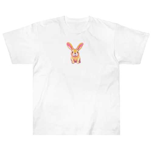 笑顔がかわいいウサギ Heavyweight T-Shirt