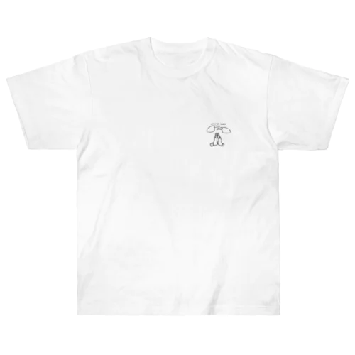 手話ヨガ Heavyweight T-Shirt