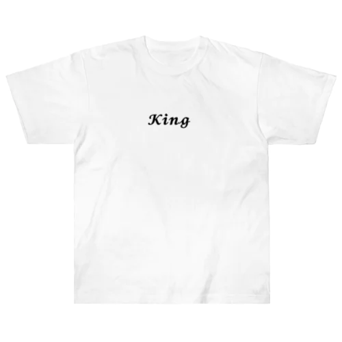 KINGのグッズ ヘビーウェイトTシャツ