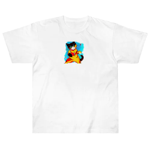 カンフー猫グッズ Heavyweight T-Shirt