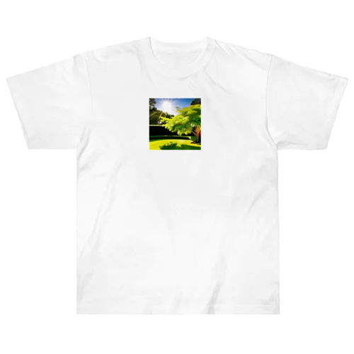 太陽とドラセナ Heavyweight T-Shirt