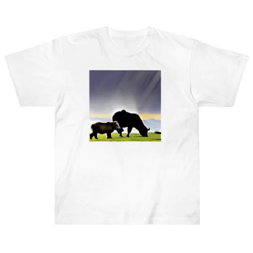 animals of the world ヘビーウェイトTシャツ