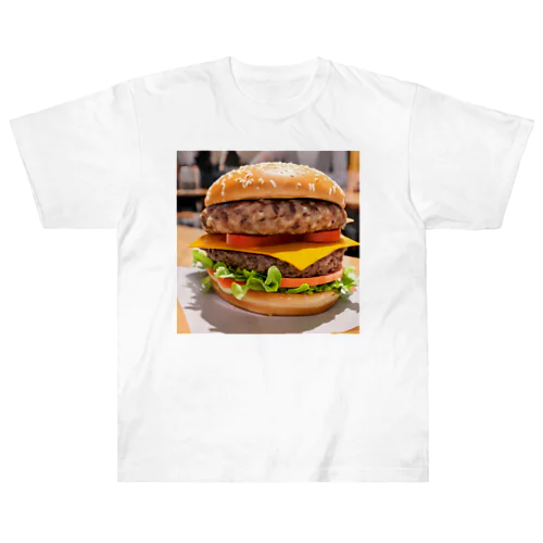 ハンバーガー ヘビーウェイトTシャツ
