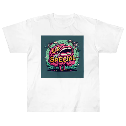  SPECIALZ BRAIN Heavyweight T-Shirt