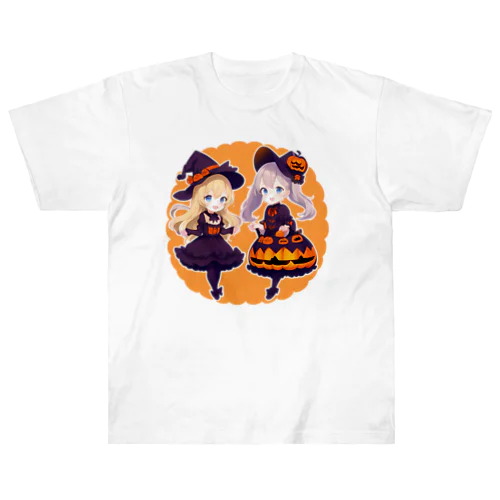 ハロウィンシスターズ Heavyweight T-Shirt