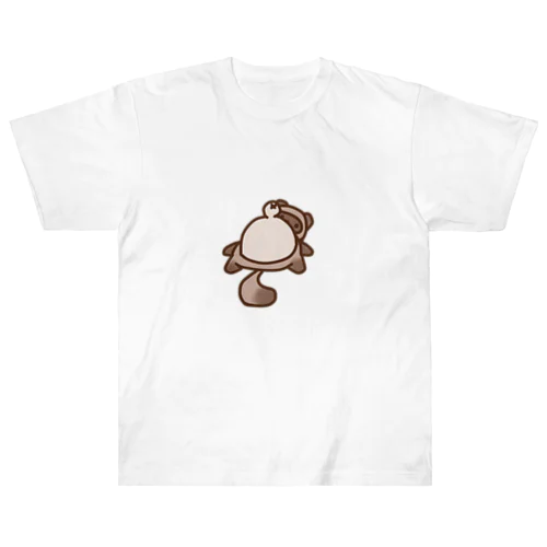 怠惰を極めたるタヌキくん Heavyweight T-Shirt