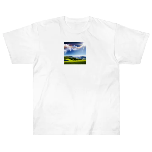 風景　幻想的 Heavyweight T-Shirt