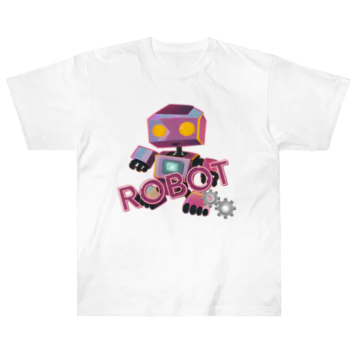 i am a robot ヘビーウェイトTシャツ