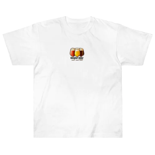 3Belgian Beers ヘビーウェイトTシャツ