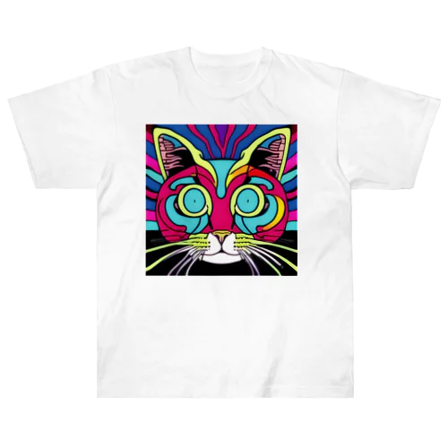 Japan Cat #3 Heavyweight T-Shirt