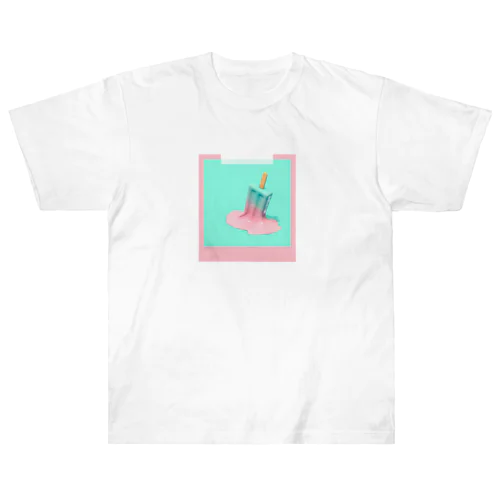 Melting Icecream ヘビーウェイトTシャツ