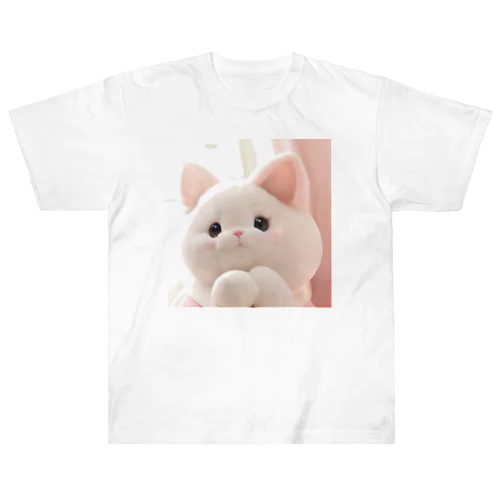 おねがいネコちゃん ヘビーウェイトTシャツ