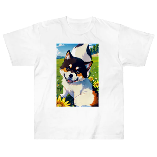 可愛い犬グッズ Heavyweight T-Shirt