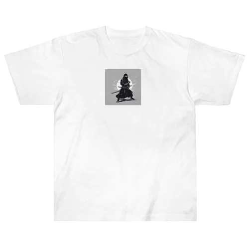 忍者のイラストグッズ Heavyweight T-Shirt