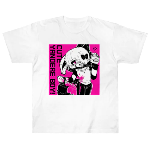 きずな CUTE YANDERE BOY!  ヘビーウェイトTシャツ