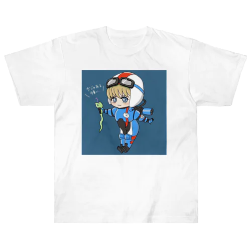 オリジナルキャラクターのアイテム ヘビーウェイトTシャツ